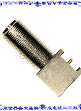 172234 同轴连接器N型插孔母形插口焊接50欧姆面板安装通孔直角