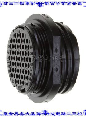 205843-2 圆形连接器63POS插座外壳用于公插针黑色自由悬挂