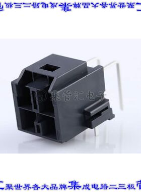 2035551114 针座连接器4POS接头2排6.5mm公形插针通孔直角锡