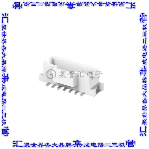 1-2232829-7 针座连接器7POS接头2mm公形插针表贴SMD锡