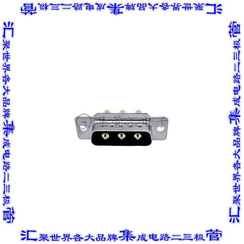 681M3W3103L141 连接器3(电源)插头公引脚D-Sub组合式面板安装通
