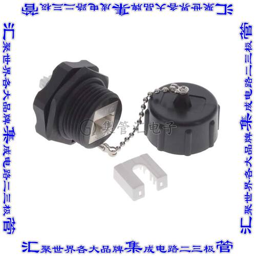 N206-KJ01-IND 接插件连接器KEYSTONE JACK CAT6/CAT5E, RJ45,