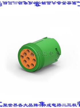 HD14-9-1939P-P080 圆形连接器9POS插座外壳用于公插针黑色自由悬