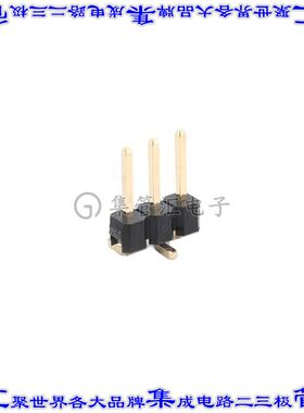 GPHC101-0302A001R1BF 针座连接器3POS接头2.54mm公形插针表贴SMD