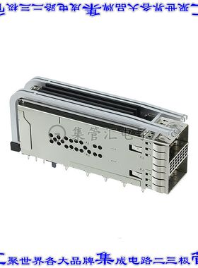 2299940-5 插拔式连接器76(38x2)插座集成(2x1)ZQSFP+通孔直角压
