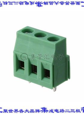 1888690 线对板连接器3POS接线端子5.08mm通孔水平带板