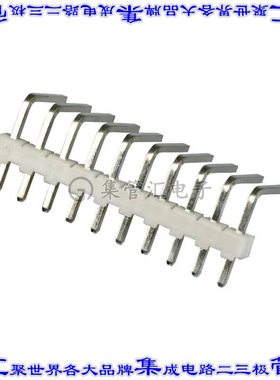 4-644457-0 针座连接器10POS接头2.54mm公形插针通孔直角锡