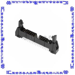 N3431 针座连接器34POS接头2排2.54mm公形插针通孔直针镀 6302RB