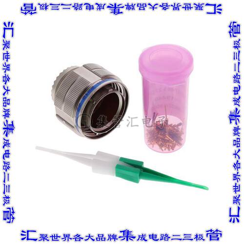 D38999/26FE35PA 圆形连接器55POS插头公引脚压接镀金自由悬挂