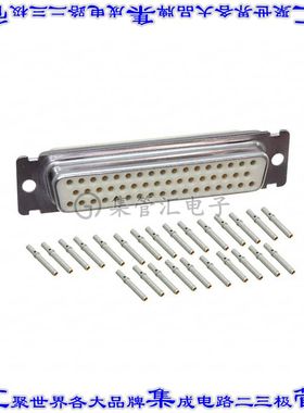 DDMA50SF225 连接器50POS插座母插口3排D-Sub面板安装