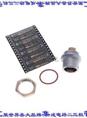 G42KAC-P08NMM2-000L 圆形连接器8POS插座母插口压接镀金面板安装