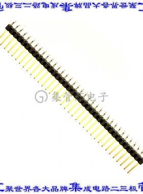 PBC36SGAN 针座连接器36POS分离式2.54mm公形插针通孔直角镀金