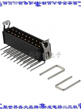 M80-8662022 针座连接器20POS接头2排2mm公形插针通孔直角镀金