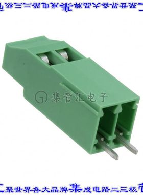 1721045 线对板连接器2POS接线端子5mm通孔水平带板