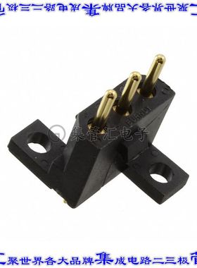 SMS3GE4 针座连接器3POS接头5.08mm公形插针通孔直针镀金