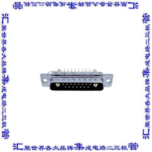 681M17W2103L141 连接器17(15+2电源)插头公引脚2排D-Sub组合式面