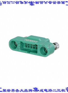 G125-3241296M3 矩形连接器外壳12POS插头2排1.25mm公形引脚绿色