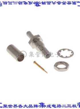5415006-2 同轴连接器SMB插孔公引脚压接50欧姆面板安装