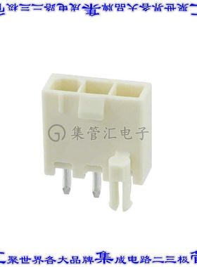 2029181-3 针座连接器3POS接头4.2mm公形插针通孔直针锡