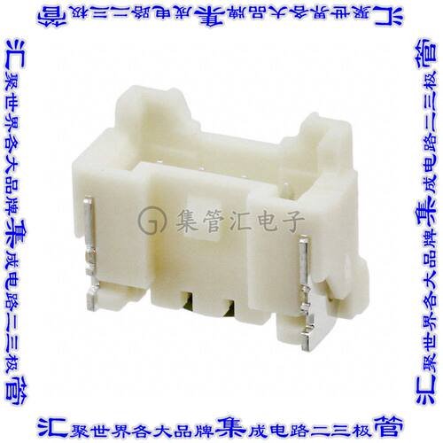 BM04B-PASS-1-TFT 针座连接器4POS接头2mm公形插针表贴SMD锡