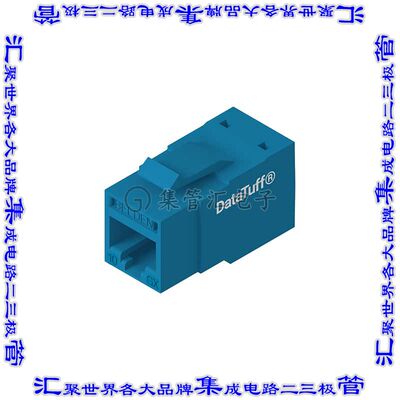 RVAIJ2UBL-S1 接插件连接器INDUS REVCONN CAT6A JACK BLUE
