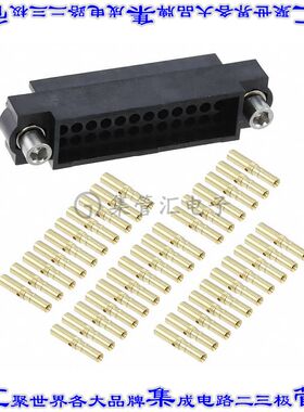 M83-LFC1F1N36-0000-000 矩形连接器36POS插座3排2mm母插口黑色压