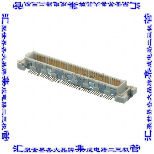 FX10B-80P/8-SV1(71) 板对板连接器80POS接头外罩触点2排0.5mm表