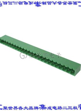 OSTOQ247151 端子块连接器24POS接头公引脚带罩5mm90DEG焊接