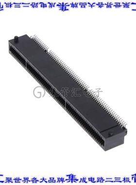 MEC1-170-02-L-D-RA1-SL 卡边缘连接器140POS母头2排1mm黑色镀金