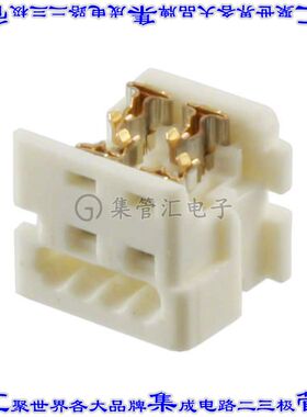 903273304 0903273304矩形连接器4POS插座2排2.54mm母插口白色IDC