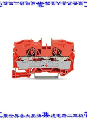 2010-1202 端子块连接器2POS馈通式10.0mm橙色6-20AWG