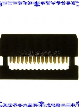 SFH21-PPPN-D07-ID-BK 矩形连接器14POS接头2排2mm母插口黑色IDC