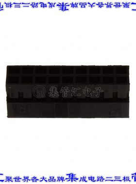 90311-018LF 矩形连接器外壳18POS插座2排2mm母形插口黑色自由悬