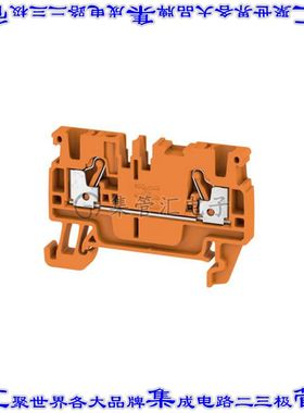 1521930000 端子块连接器2POS馈通式5.1mm橙色12-28AWG