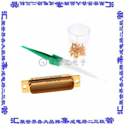 340100201BDBMA25PNMB 连接器25POS插头公引脚2排D-Sub通孔