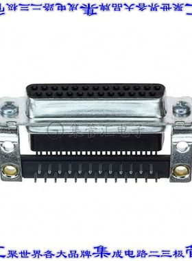 5745114-2 连接器25POS插座母插口2排D-Sub通孔直角