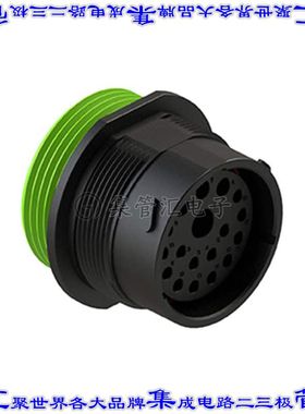 AHDP04-24-18SN-WTA 圆形连接器18POS插座外壳用于母插口黑色面板