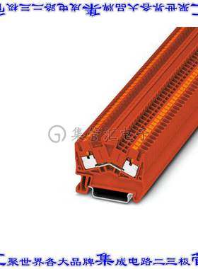 1037083 端子块连接器2POS馈通式5.2mm红色12-26AWG