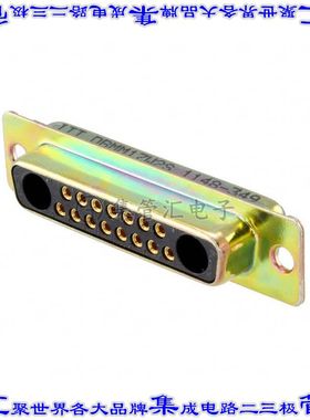 DBMM-17W2S 连接器17(15+2同轴或电源)插座母插口2排D-Sub组合式