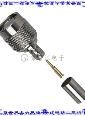 122408 同轴连接器TNC插头公引脚压接50欧姆自由悬挂