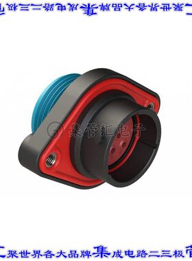 AHDP02-18-08PR-WTA 圆形连接器8POS插座外壳用于公插针黑色面板