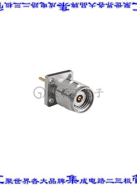 RF292A4PCCDK 同轴连接器插头公引脚焊接50欧姆面板安装通孔