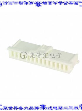 513821400 0513821400矩形连接器外壳14POS插座2mm母形插口白色自
