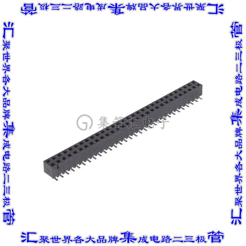 150260-2020-RB 针座连接器60POS插座2排2mm母形插口表贴SMD镀金