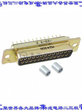 1757828-3 连接器25POS插座母插口2排D-Sub通孔