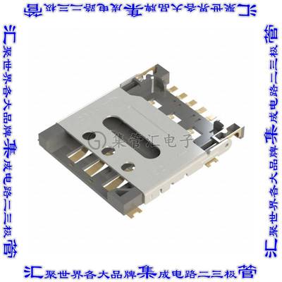 SIM8060-6-1-14-00-A 接插件连接器CONN SIM NANO HINGED 6P W/SW