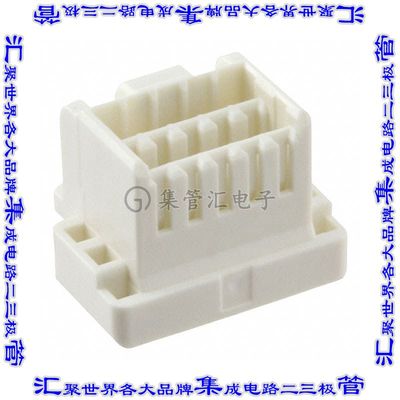 5031491000 矩形连接器外壳10POS插头2排1.5mm米色自由悬挂