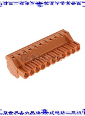 1946340000 端子块连接器11POS插头母插口5.08mm橙色自由悬挂