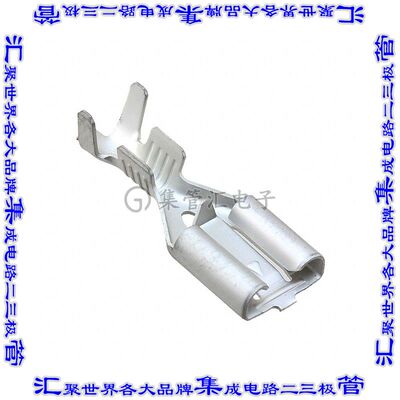 1217094-2 快速连接器端子母头6.35mm压接14-18AWG