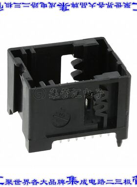 953118-1 针座连接器40POS接头4排2.54mm公形插针通孔直针锡